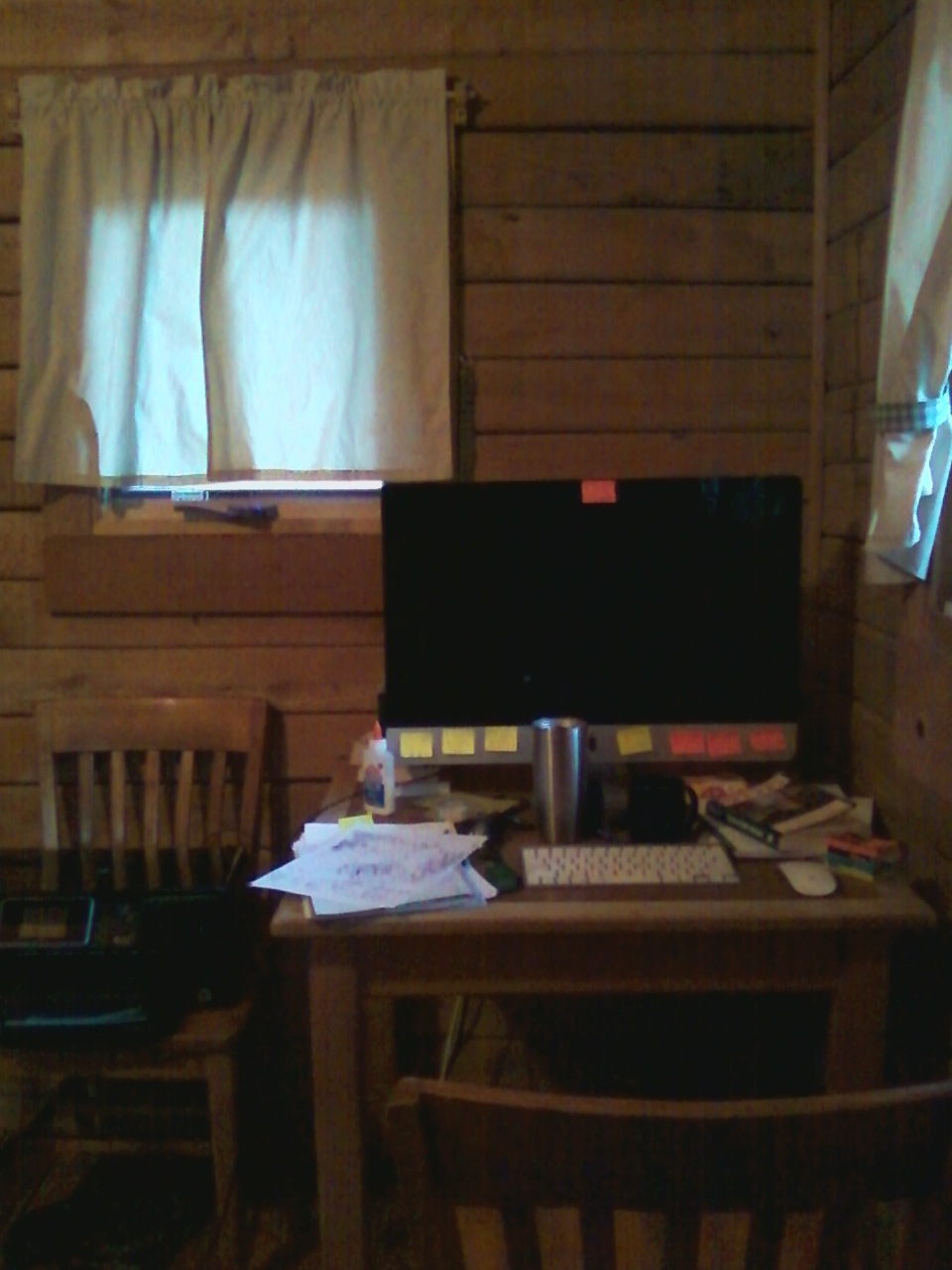 computer in cabin